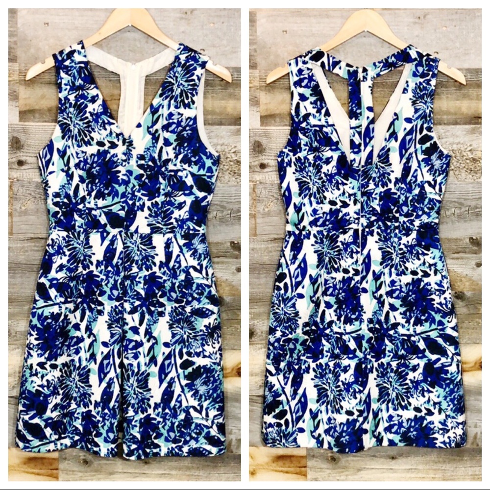 H&M | Floral T Strap  Dress | 8